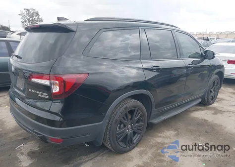 2020 Honda Pilot Awd Black Edition from USA, damaged, VIN 5FNYF6H75LB043275